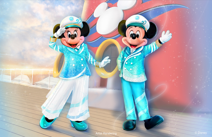 Disney Cruise Line 25th Minnie and Mickey