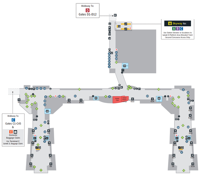 George Bush Intercontinental Airport Terminal E.JPG George Bush Intercontinental Airport Terminal E