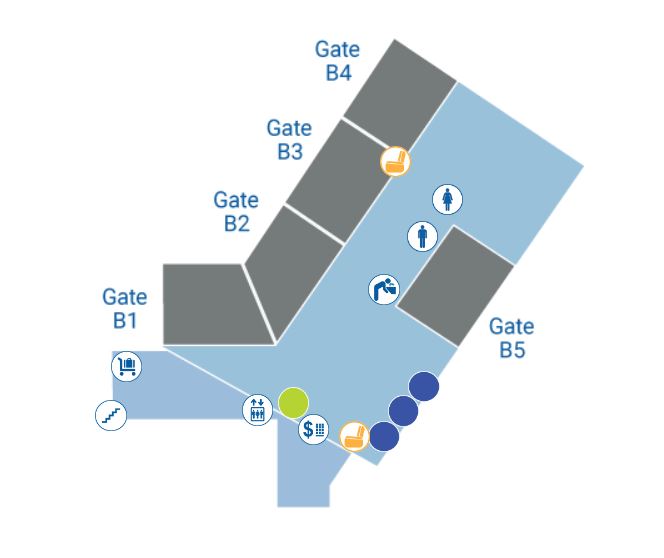 HNL Airport B gates