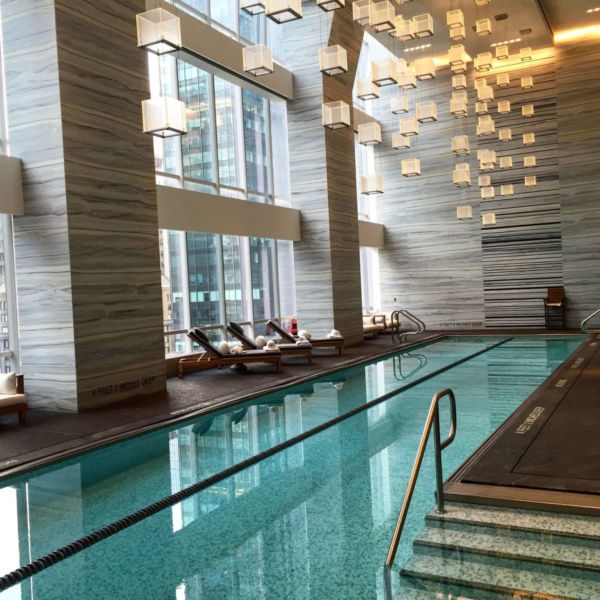 Park Hyatt New York swimming pool