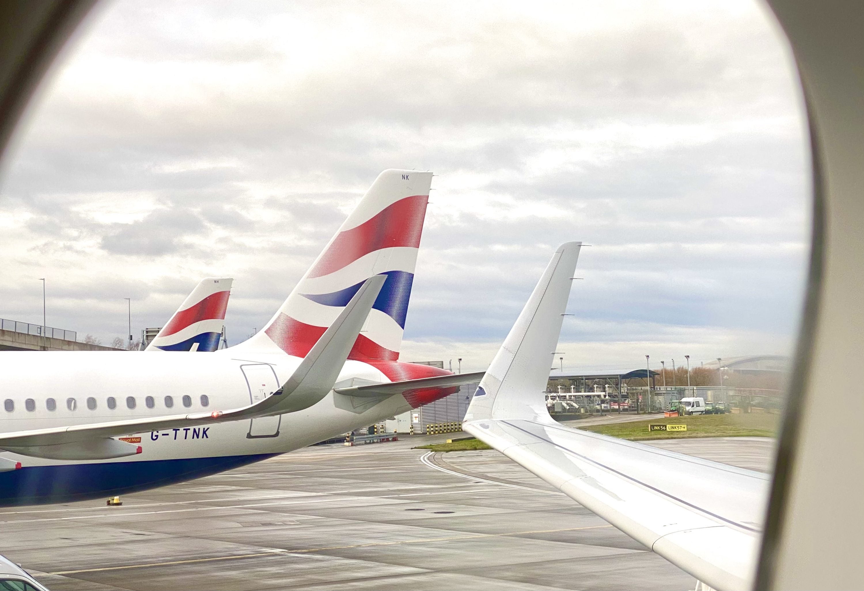 British Airways aircraft at London Heathrow