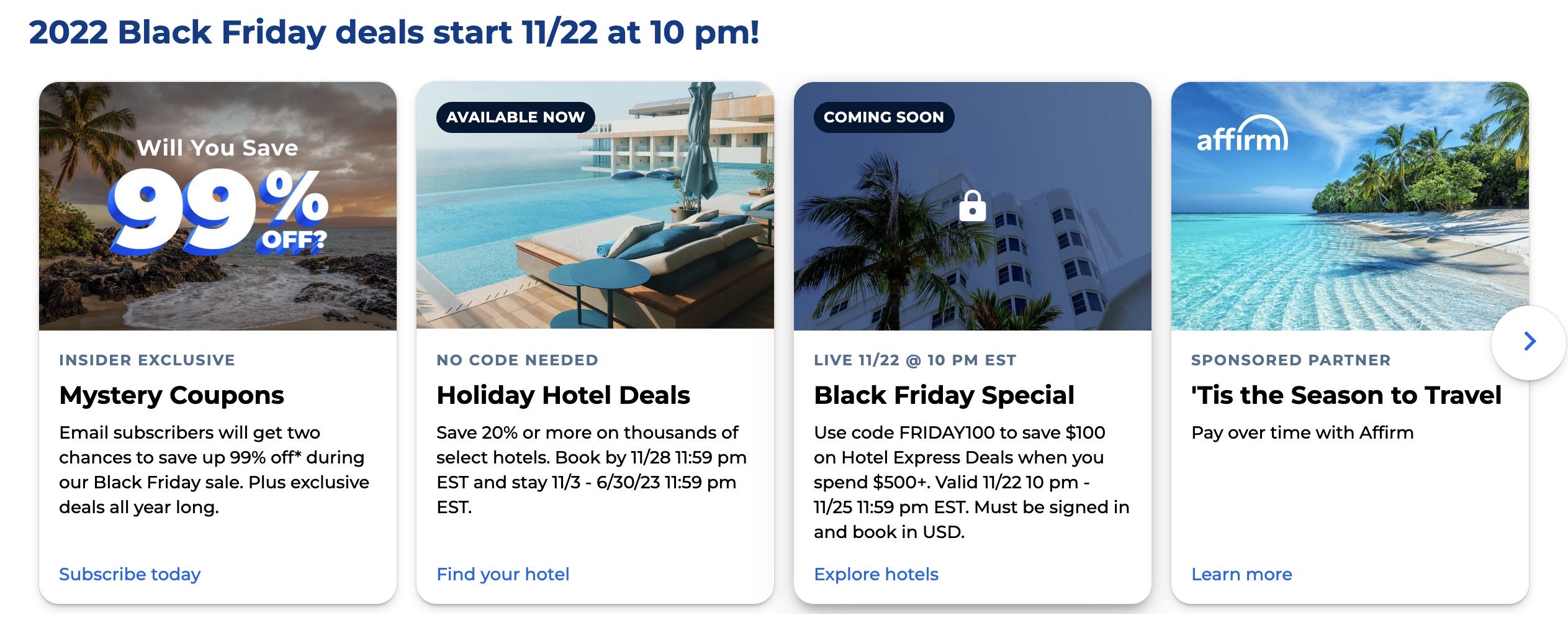 Priceline Black Friday Sale Up to 99 Off Hotel Express Deals