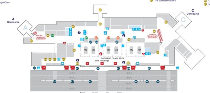 St. Louis Lambert International Airport [STL] - 2023 Terminal Guide