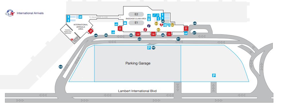 St. Louis Lambert International Airport [STL] - 2023 Terminal Guide