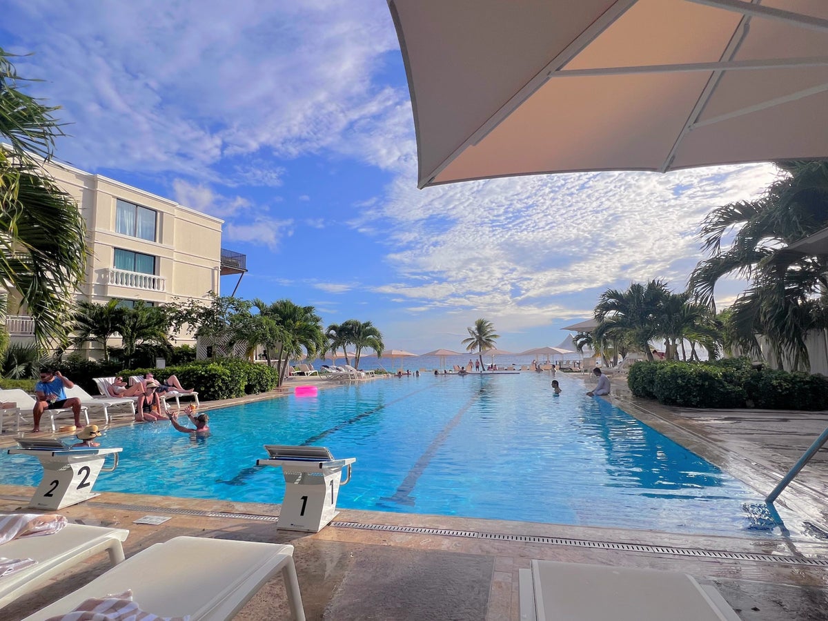 Serenity lap pool at Curacao Marriott Beach Resort