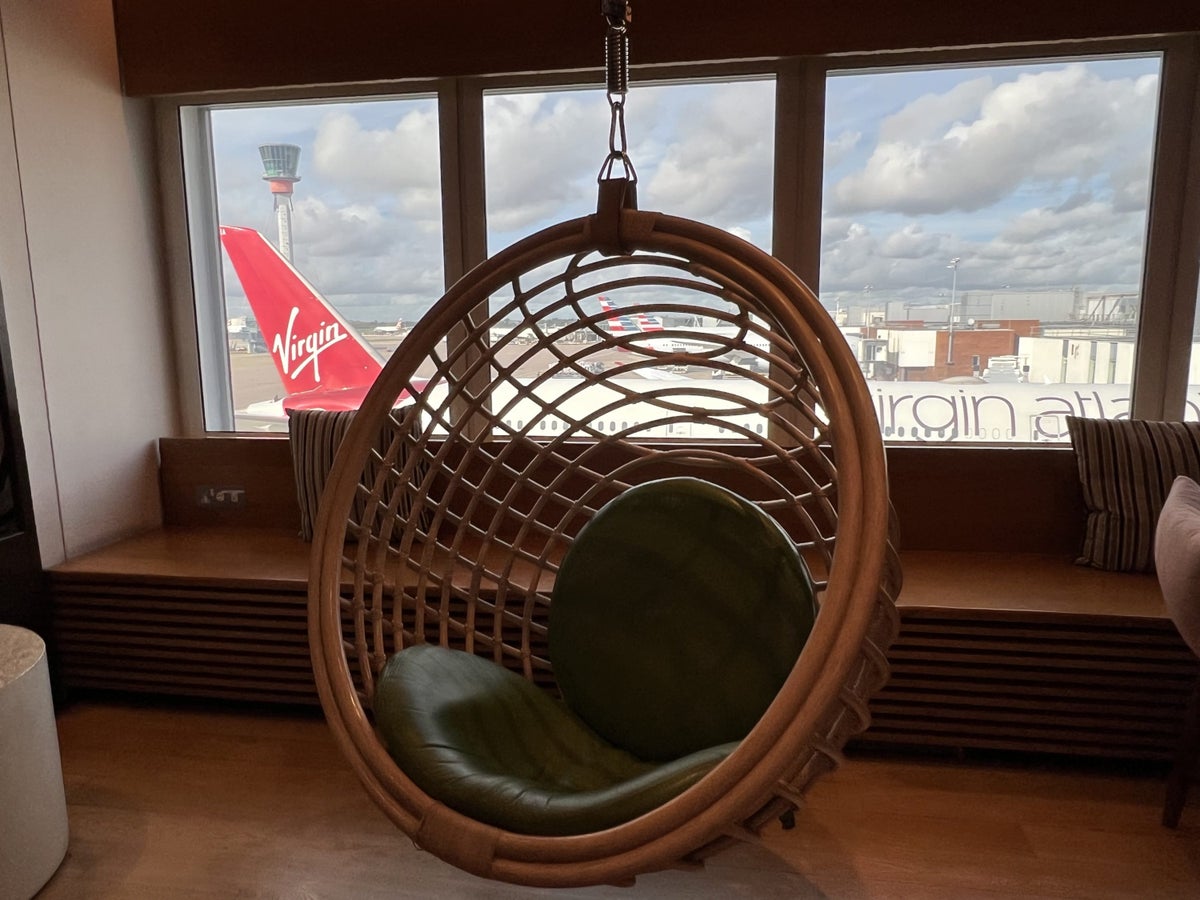 Virgin Atlantic A350 Upper Suite LHR Clubhouse egg seat