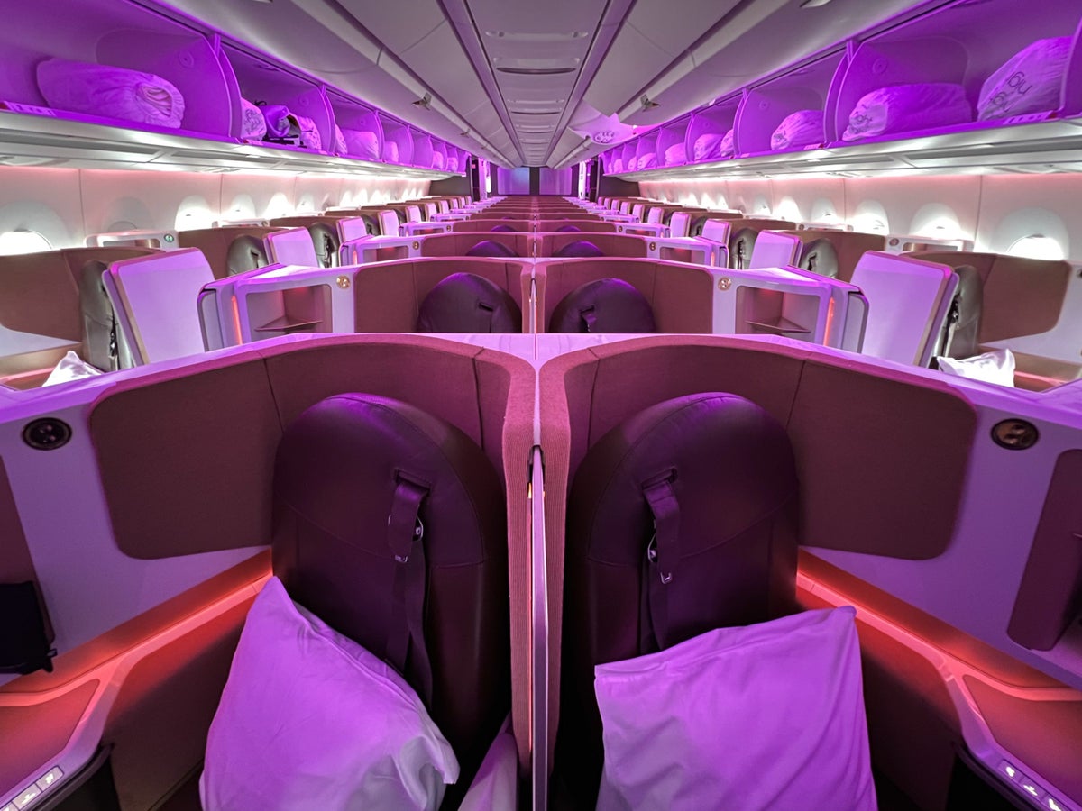 Virgin Atlantic A350 Upper Suite cabin