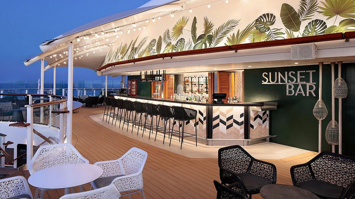 Sunset Bar on Celebrity Cruises