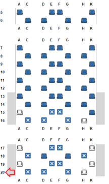 ANA New Business Class Seat Map 216x362 