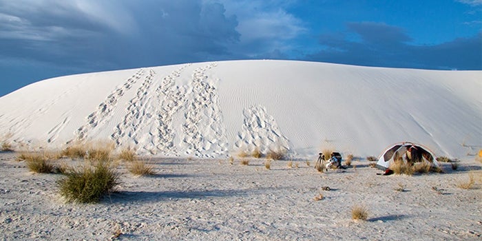 Backcountry Camping White Sands National Park