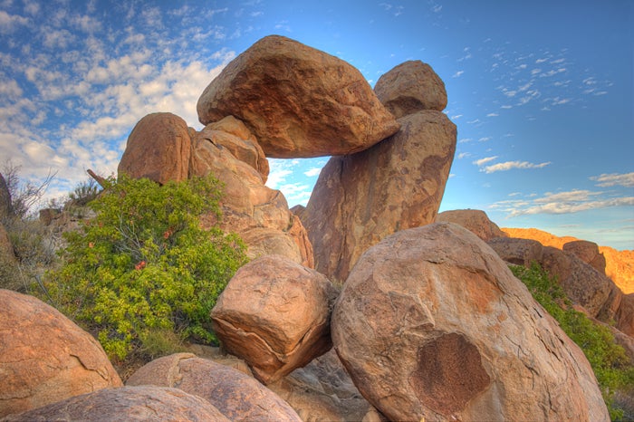 Balanced Rock Big Bend National Park Texas