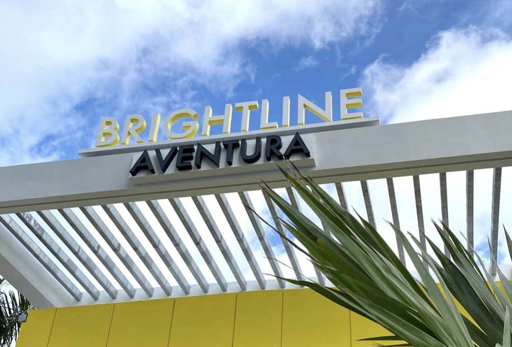 Brightline Aventura Station