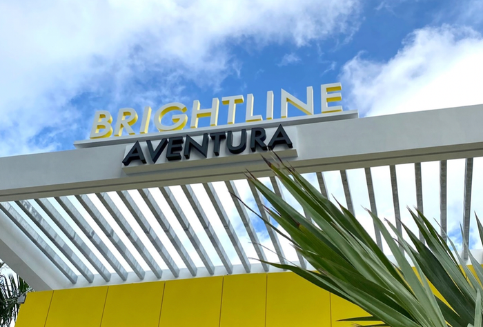 Brightline Aventura Station