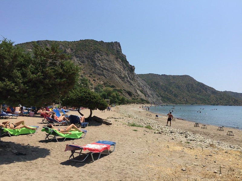 Dafni beach on Zakinthos