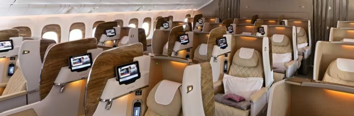 Emirates 777 300ER business class