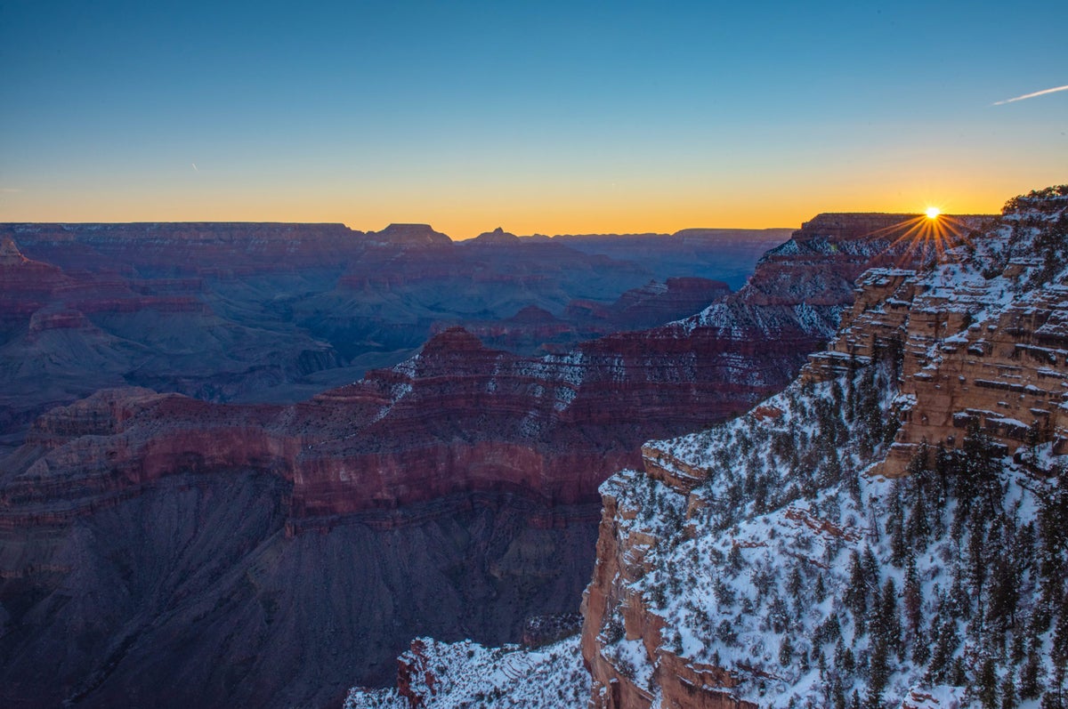 Grand Canyon National Park in Winter