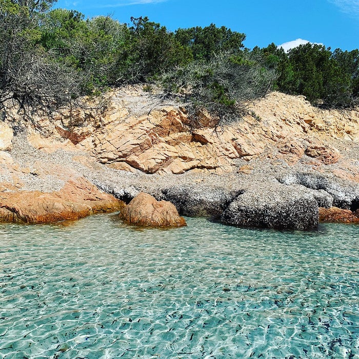 Isola di Caprera spiaggia dei due mar