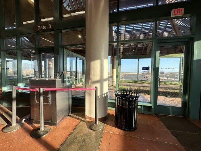 Lanai Airport Terminal Gate