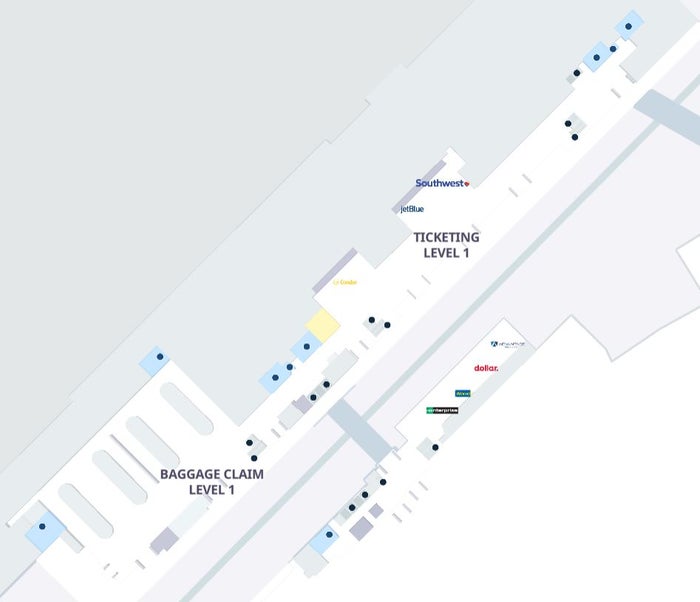 Terminal 2 Ticketing and baggage at Minneapolis St. Paul International Airport