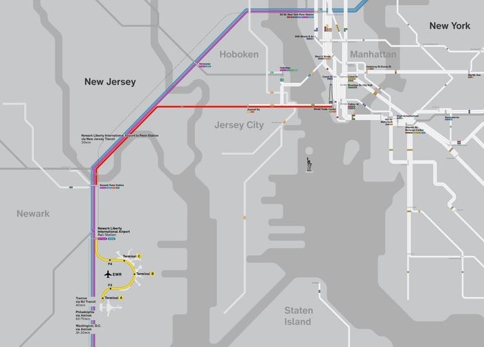 Newark Liberty International Airport Regional Trains
