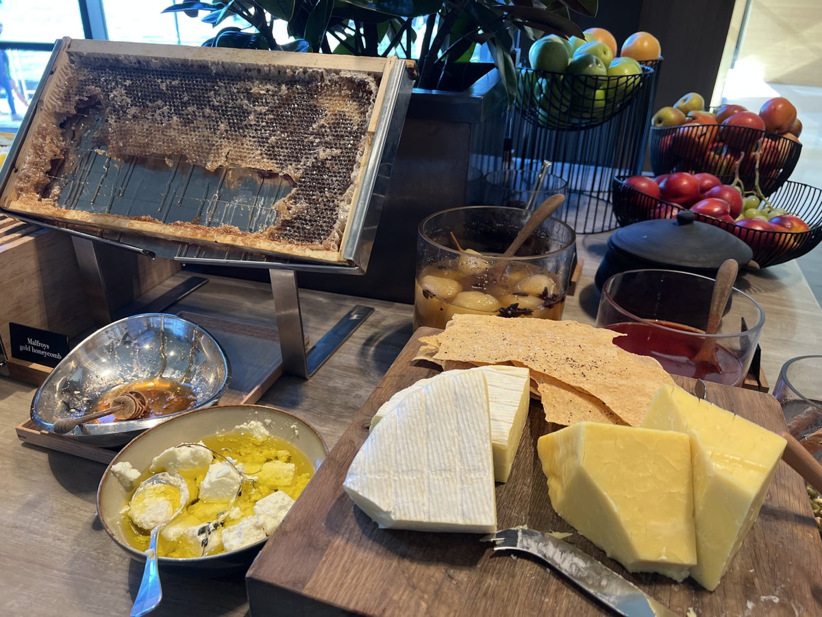 Park Hyatt Sydney Breakfast Cheese and Honey