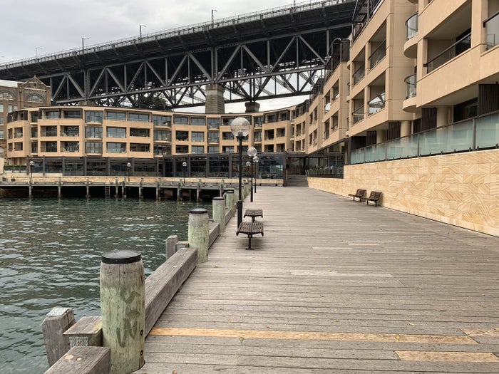 Park Hyatt Sydney View from Boardwalk