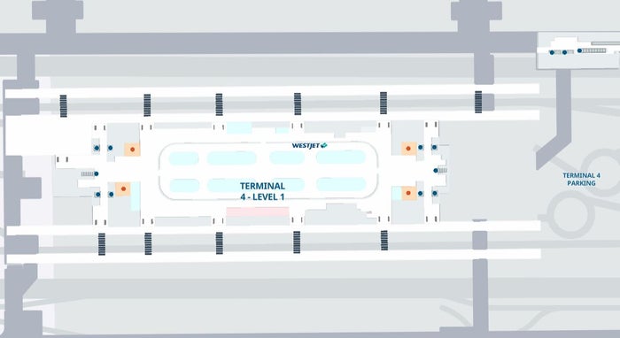 Phoenix Sky Harbor International Airport Terminal 4 Level 1 Phoenix Sky Harbor International Airport Terminal 4 Level 1