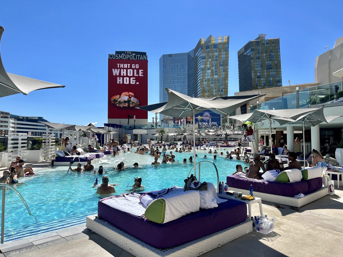 The Cosmopolitan Las Vegas Boulevard Pool Day Beds