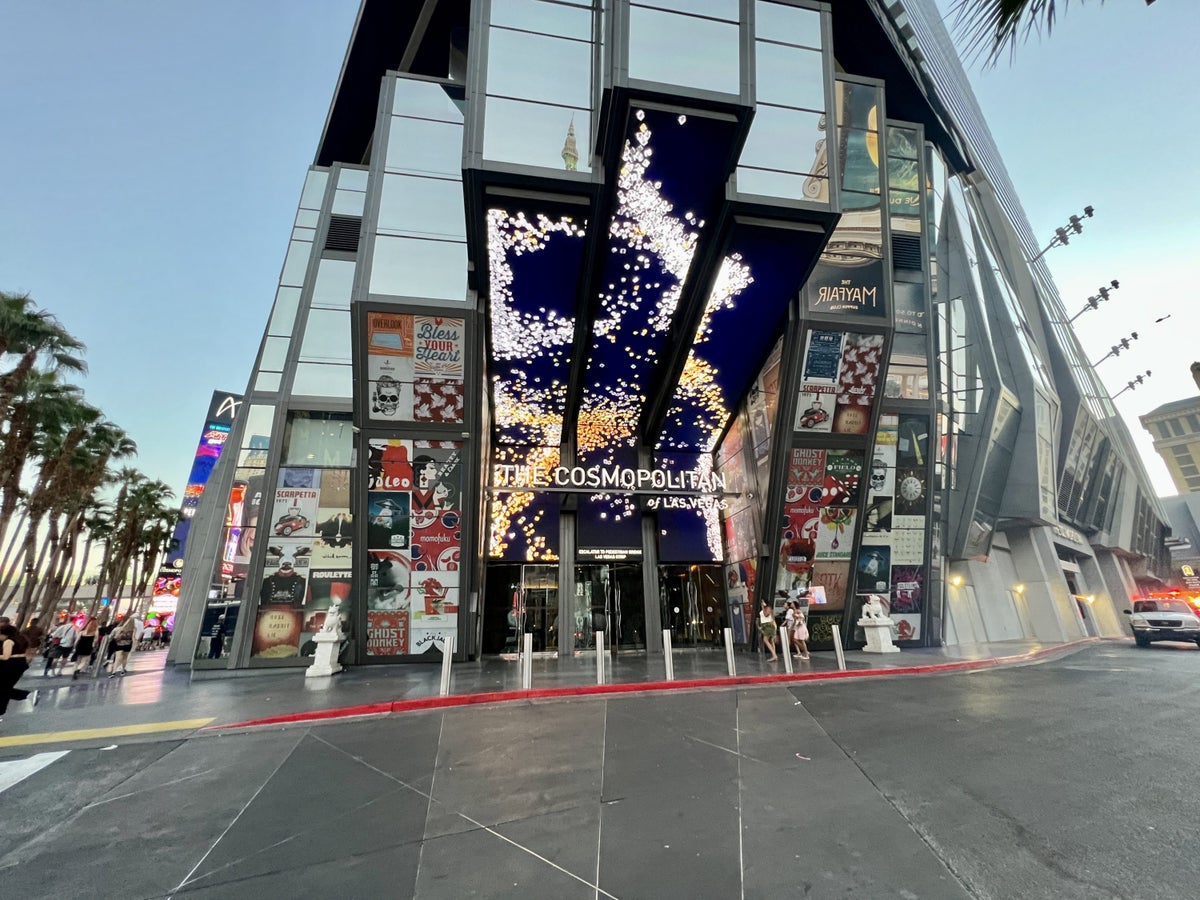 The Cosmopolitan Las Vegas Pedestrian Entrance