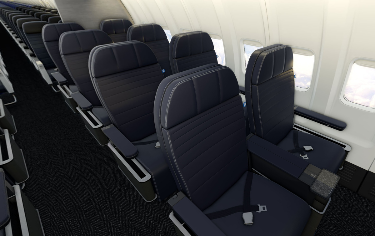 United 737-800 First Class