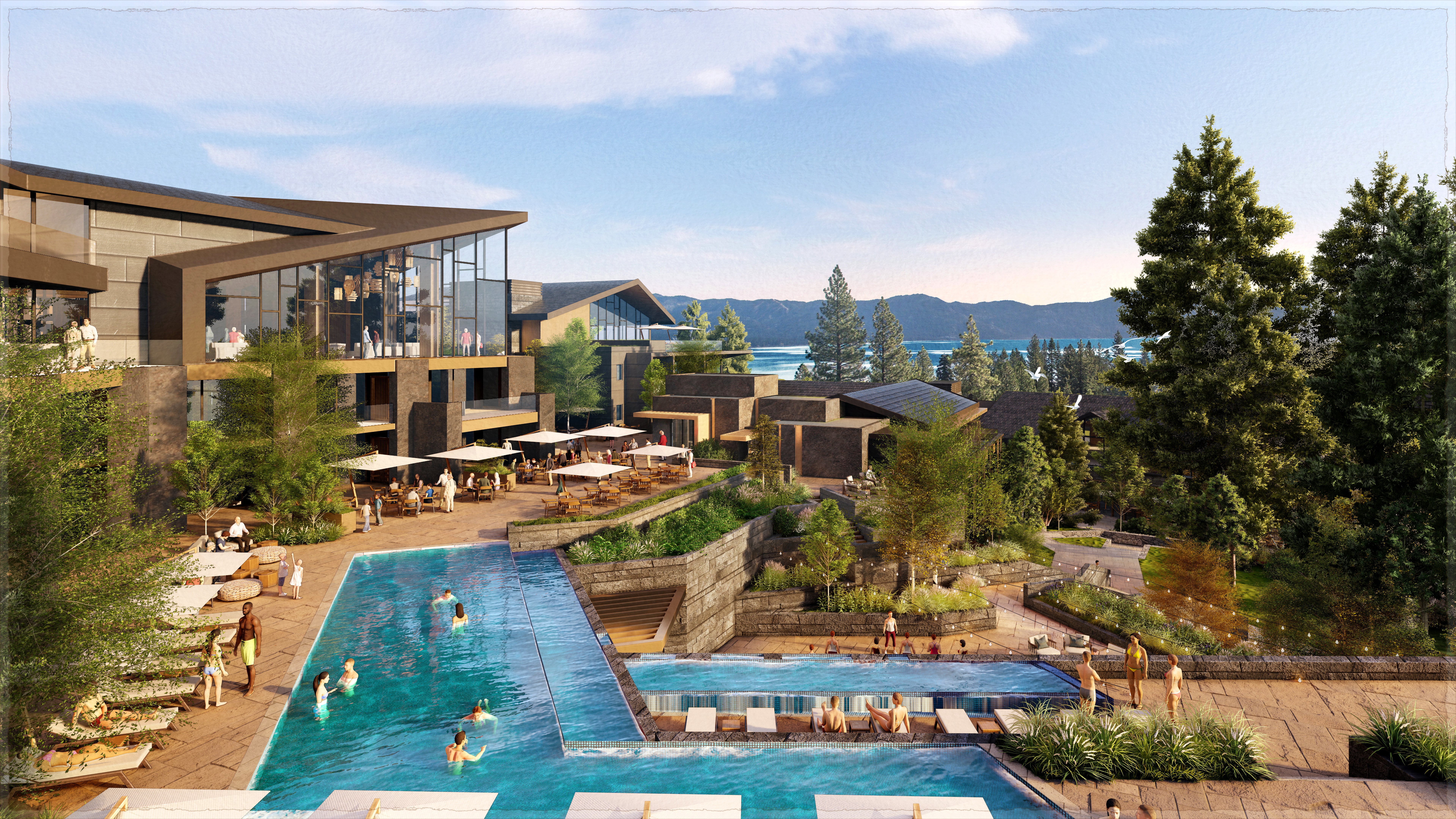 Waldorf Astoria Lake Tahoe Pool