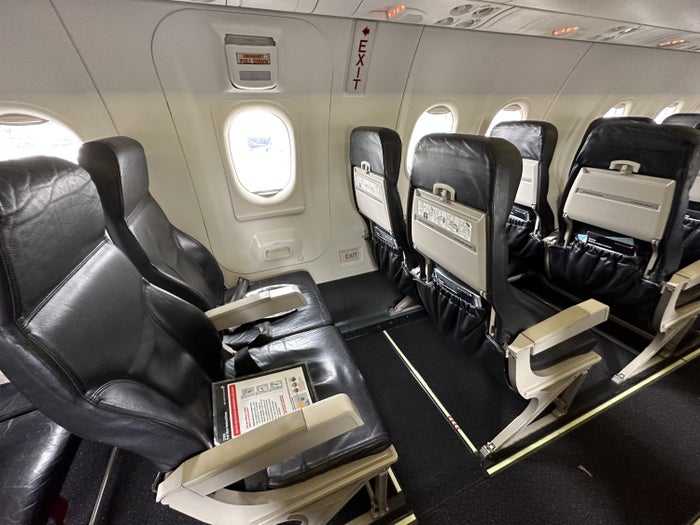 ANZ Dash 8 Exit Row