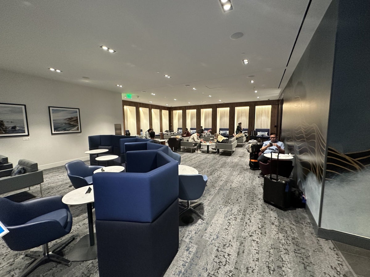 Amex Centurion Lounge SFO Additional Seating Room