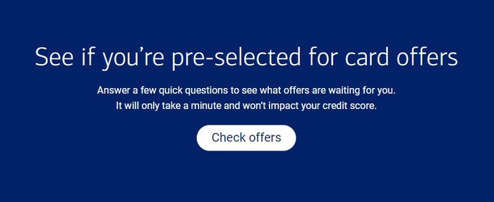 Bank of America Check Offers