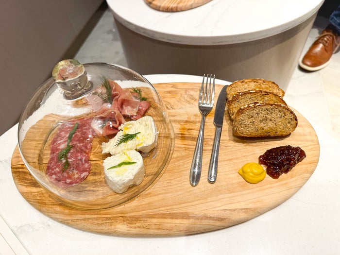 Chelsea Lounge JFK cheese plate