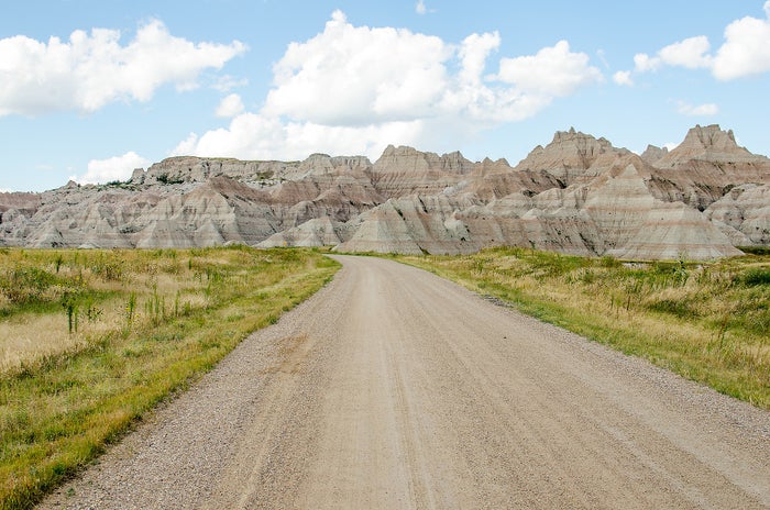 Driving to Badlands National Park
