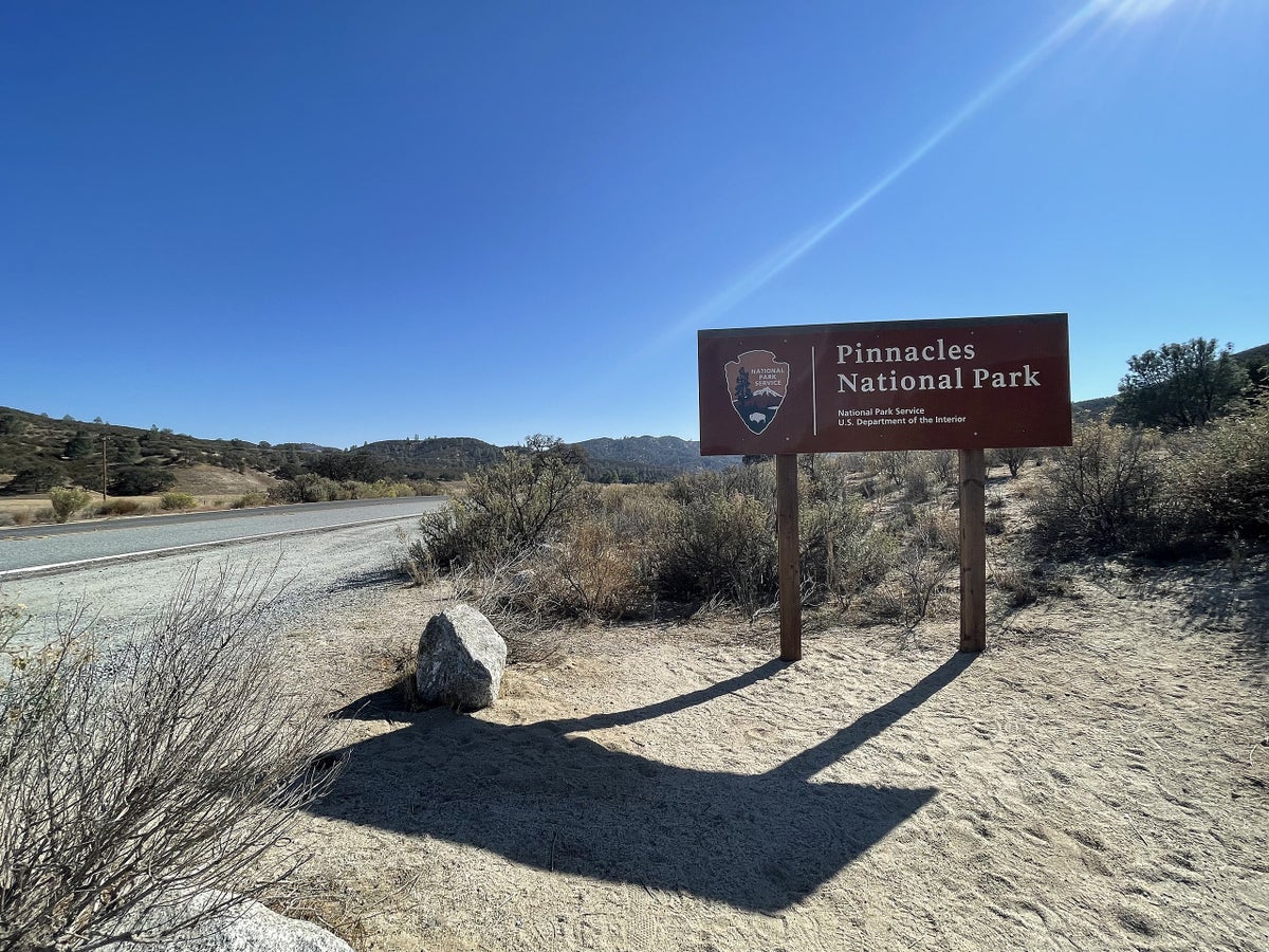 Driving to Pinnacles National Park