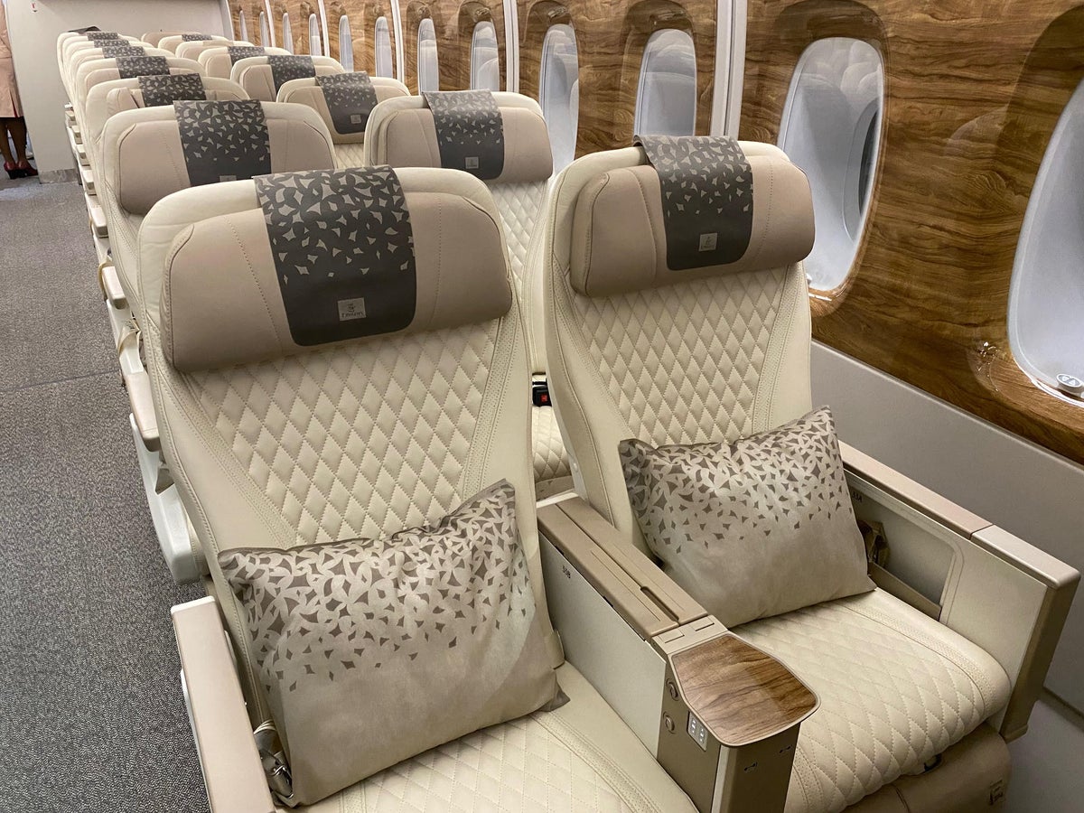 First Look: Emirates Unveils First A380 With Refreshed Cabin