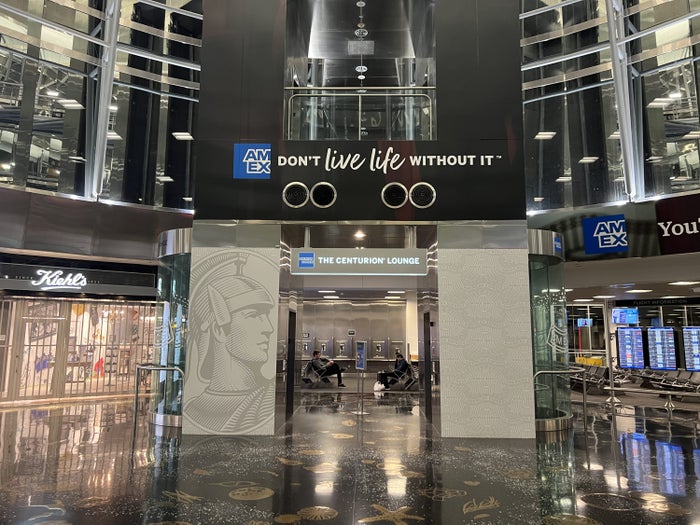 Centurion Lounge MIA elevator entrance