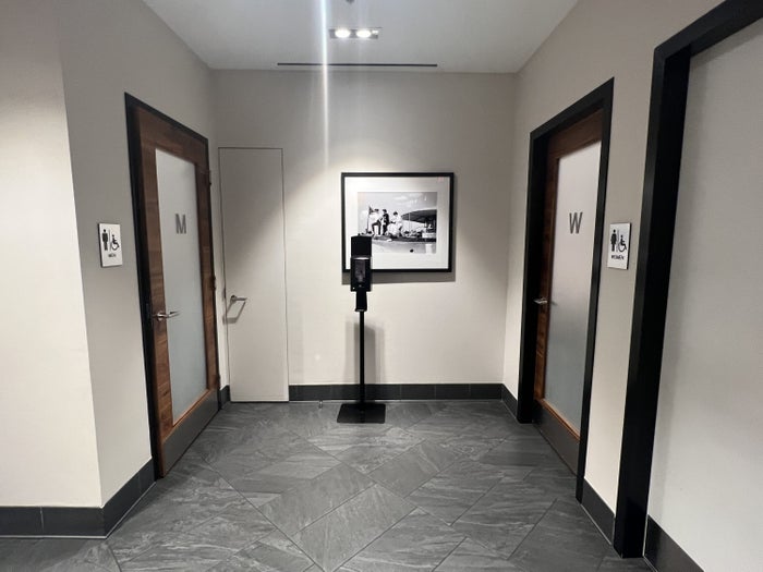 MIA Centurion Lounge restroom and showers