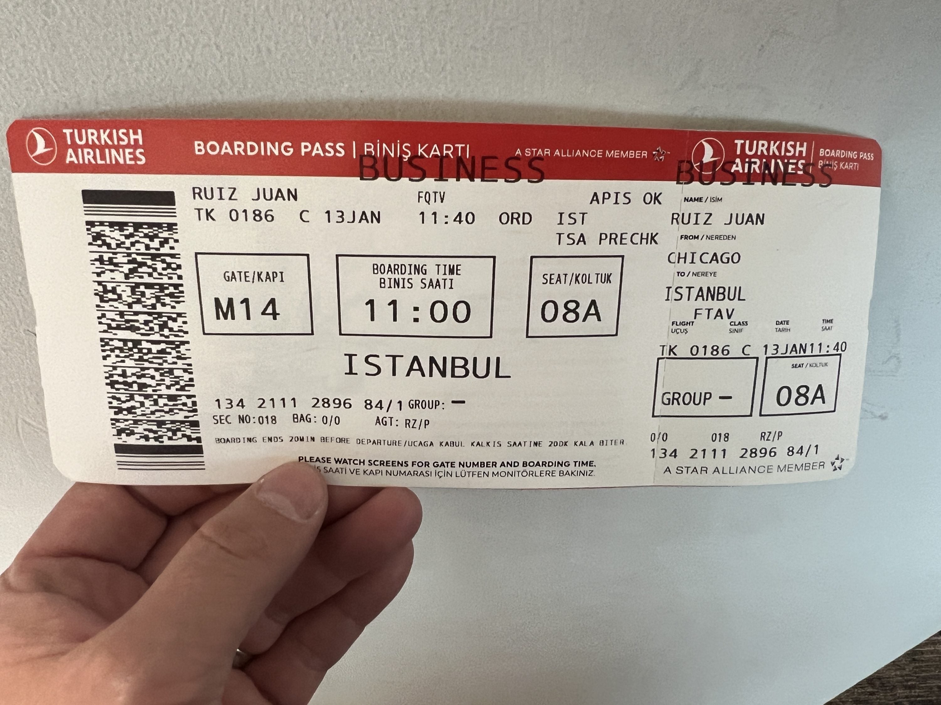 Turkish airlines hot sale one way ticket