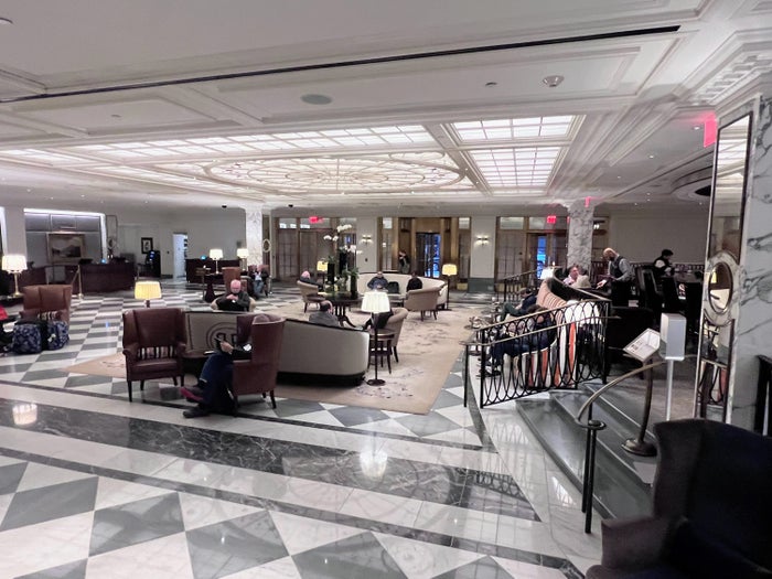 InterContinental Barclay lobby NYC InterContinental Barclay lobby NYC