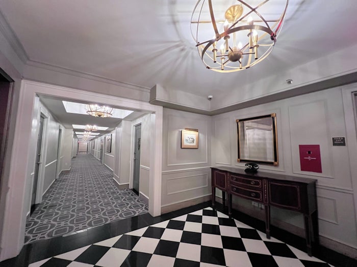 InterContinental New York Barclay hallway