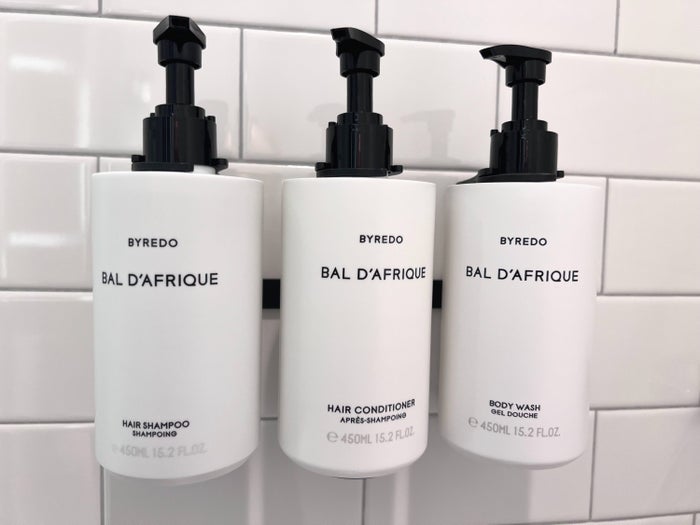 Intercontinental New York Barclay shower products