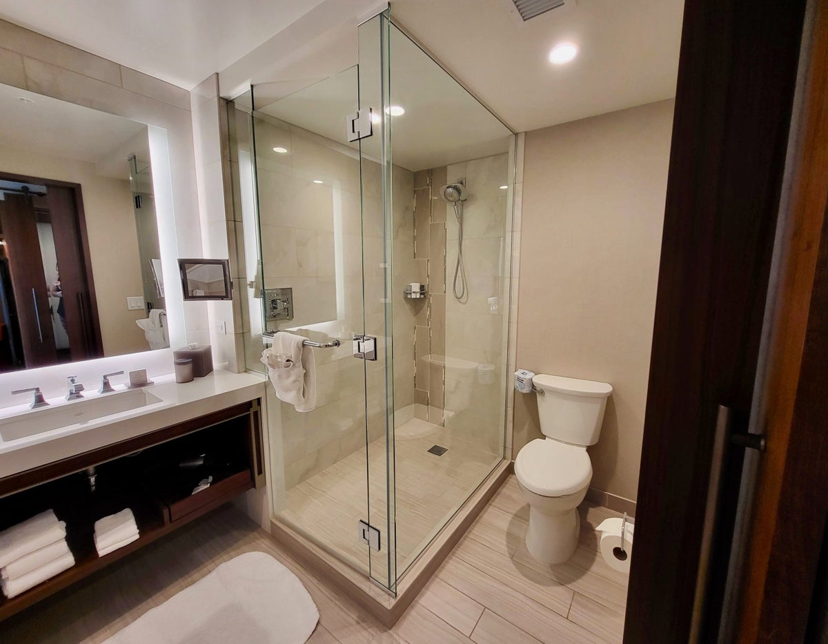 JW Marriott, Anaheim Resort bathroom