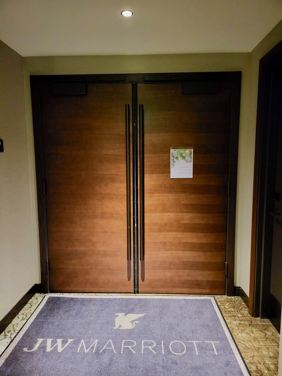 JW Marriott, Anaheim Resort lounge entrance