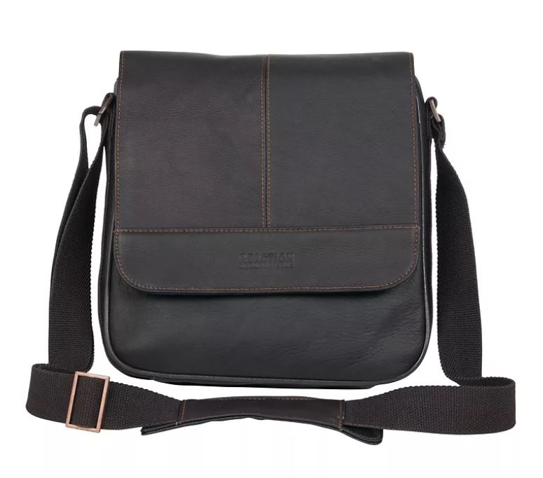 Kenneth Cole Leather Tablet Bag