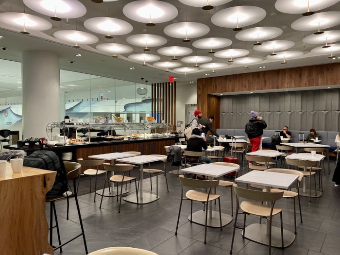 LGA Centurion Lounge Dining