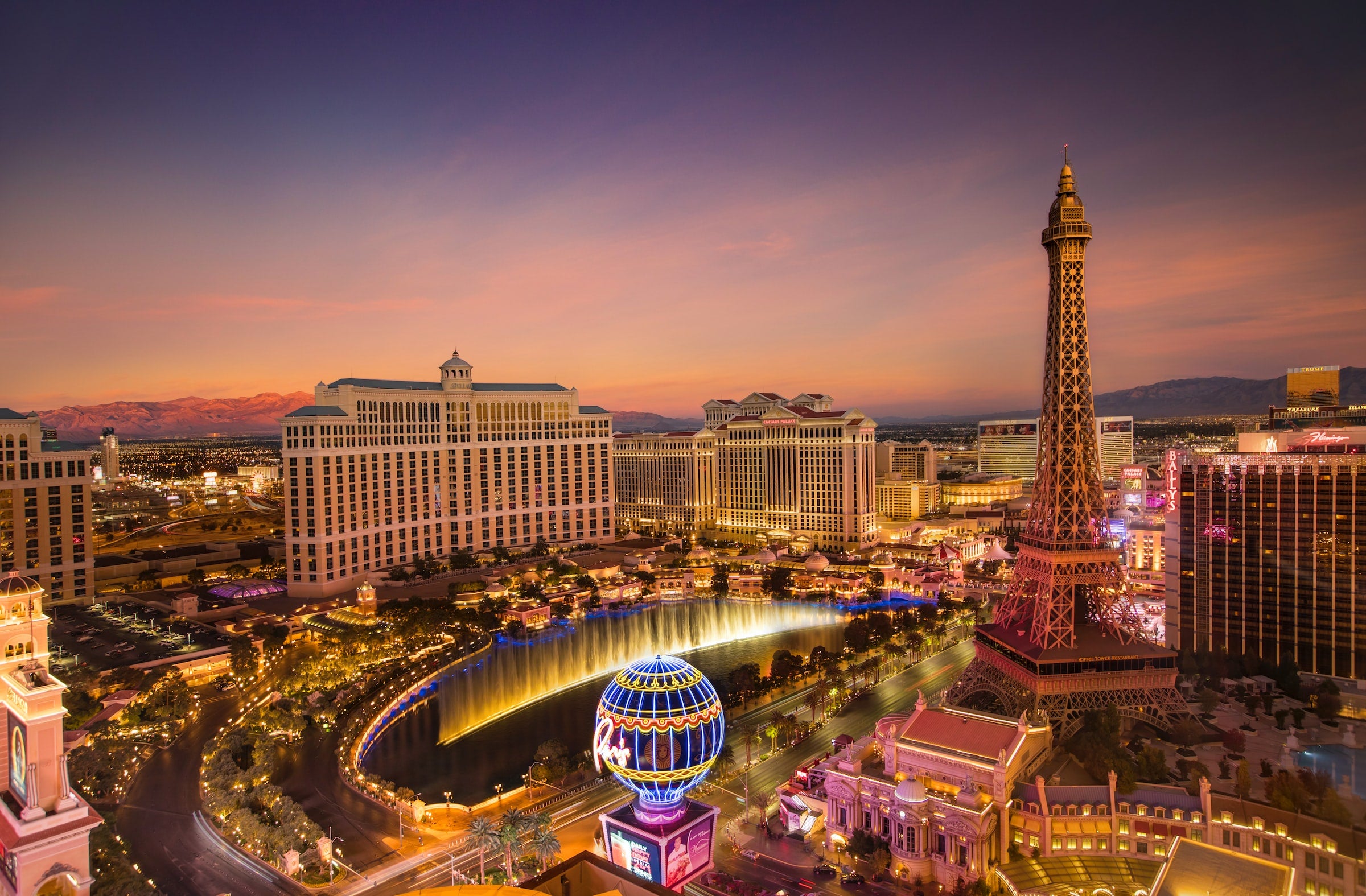 The Las Vegas Strip - The most famous street in Las Vegas