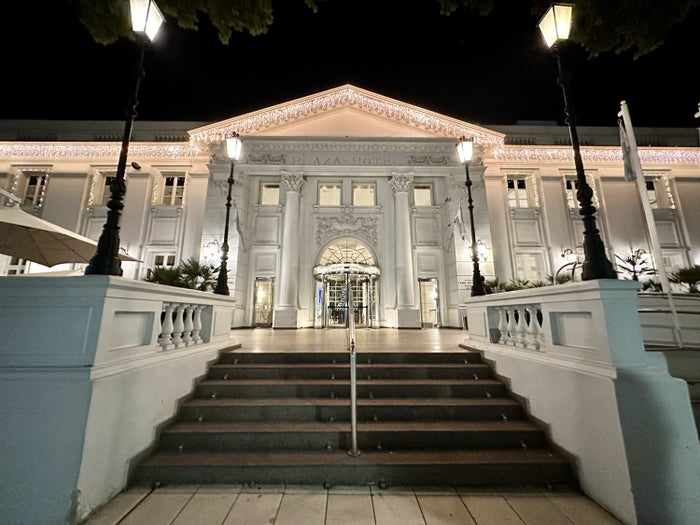 Park Hyatt Mendoza Park Hyatt Mendoza Entrance at Night